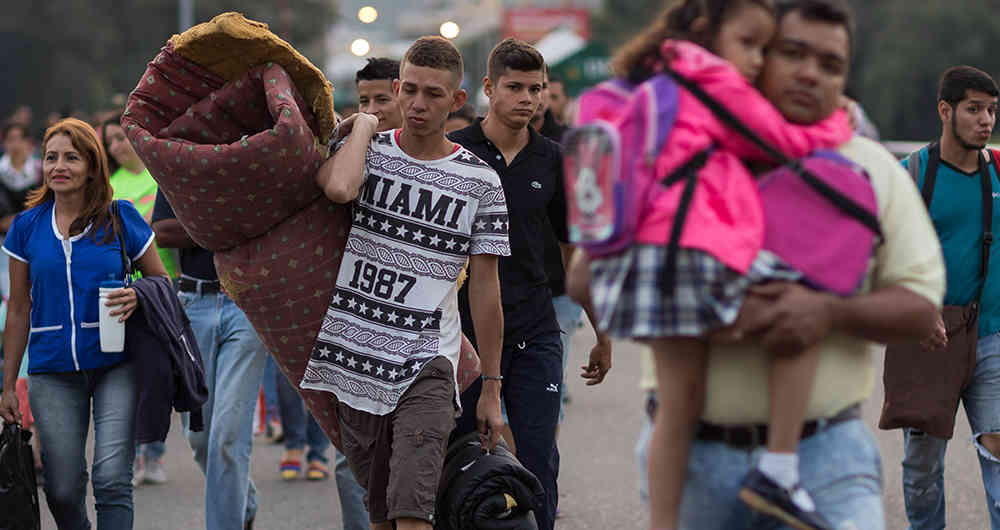 Flüchtlinge aus Venezuela